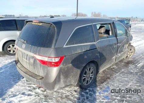 2011 Honda Odyssey Ex-L z USA, uszkodzony, nr VIN 5FNRL5H64BB049257